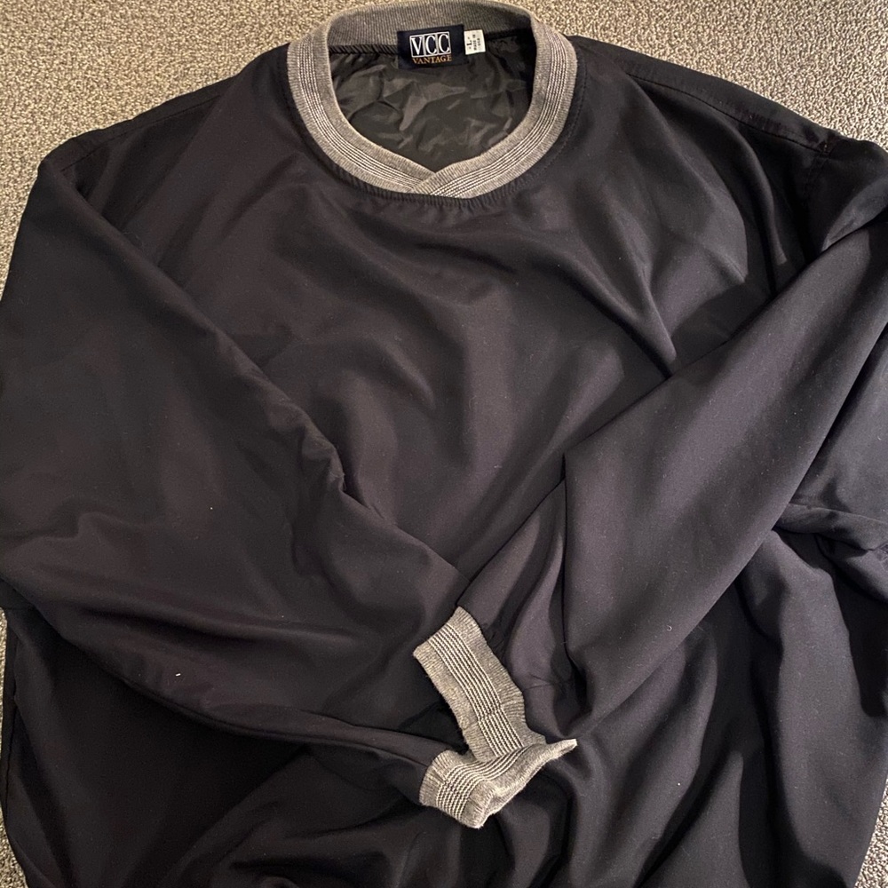 VCC Vantage Club Collection Golf Pullover Large